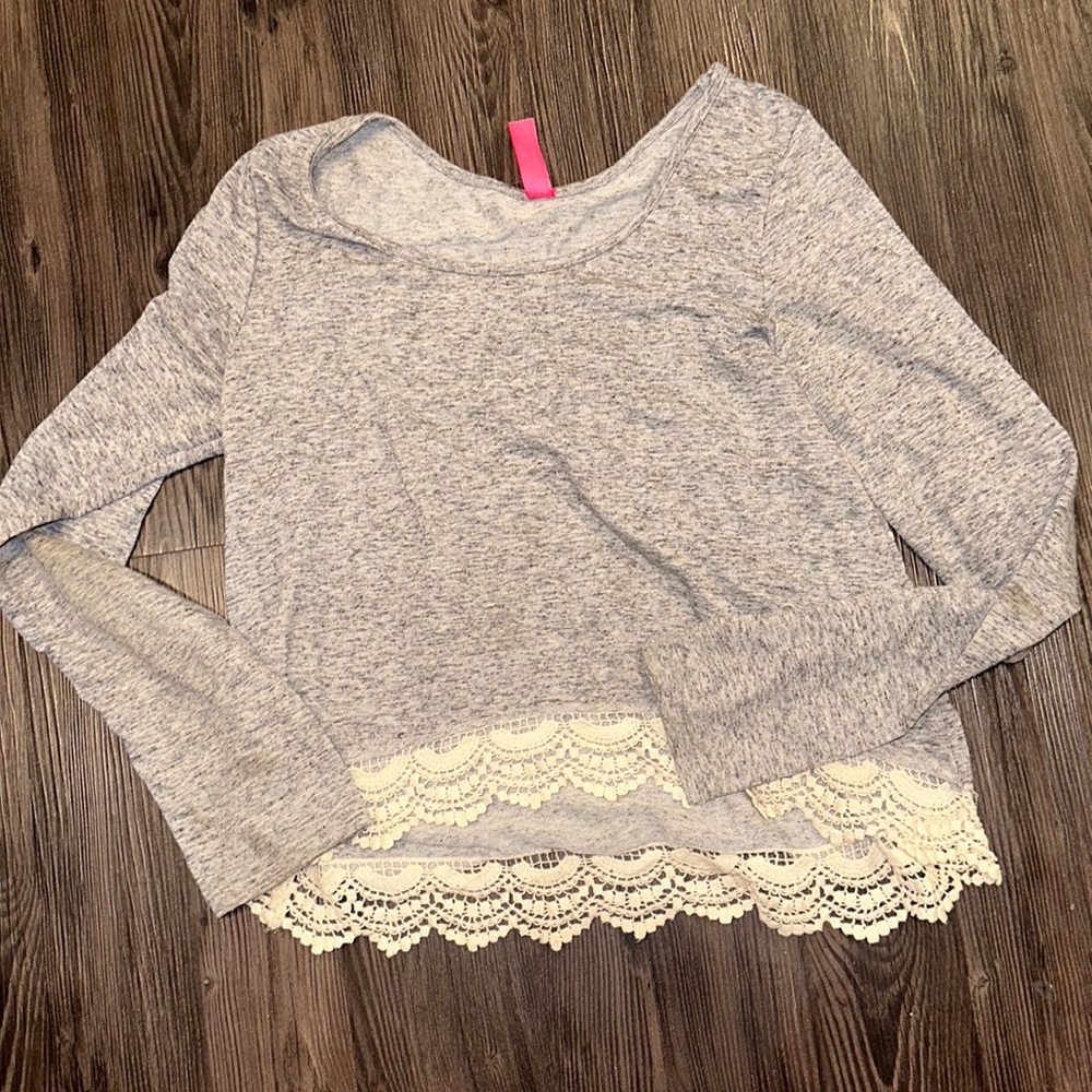 Retro Doll Flowy Tunic Long Sleeve M
